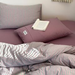 4Pcs Cotton Linen Japan | Set Cotton Đũi Nhật 4 Món Tiêu Chuẩn | ID 4PCSMUJPCLINENID38