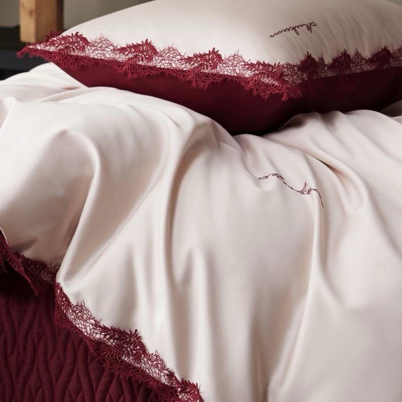 Mark Cross Silk 120S (4pcs) the Wedding Bedset “The Angel of Love”