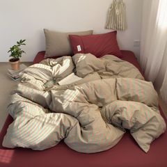 4Pcs Cotton Linen Japan | Set Cotton Đũi Nhật 4 Món Tiêu Chuẩn | ID 4PCSMUJPCLINENID39