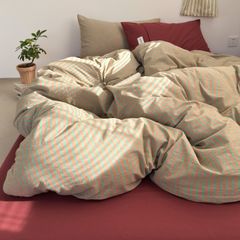 4Pcs Cotton Linen Japan | Set Cotton Đũi Nhật 4 Món Tiêu Chuẩn | ID 4PCSMUJPCLINENID39