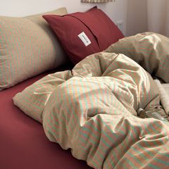 4Pcs Cotton Linen Japan | Set Cotton Đũi Nhật 4 Món Tiêu Chuẩn | ID 4PCSMUJPCLINENID39