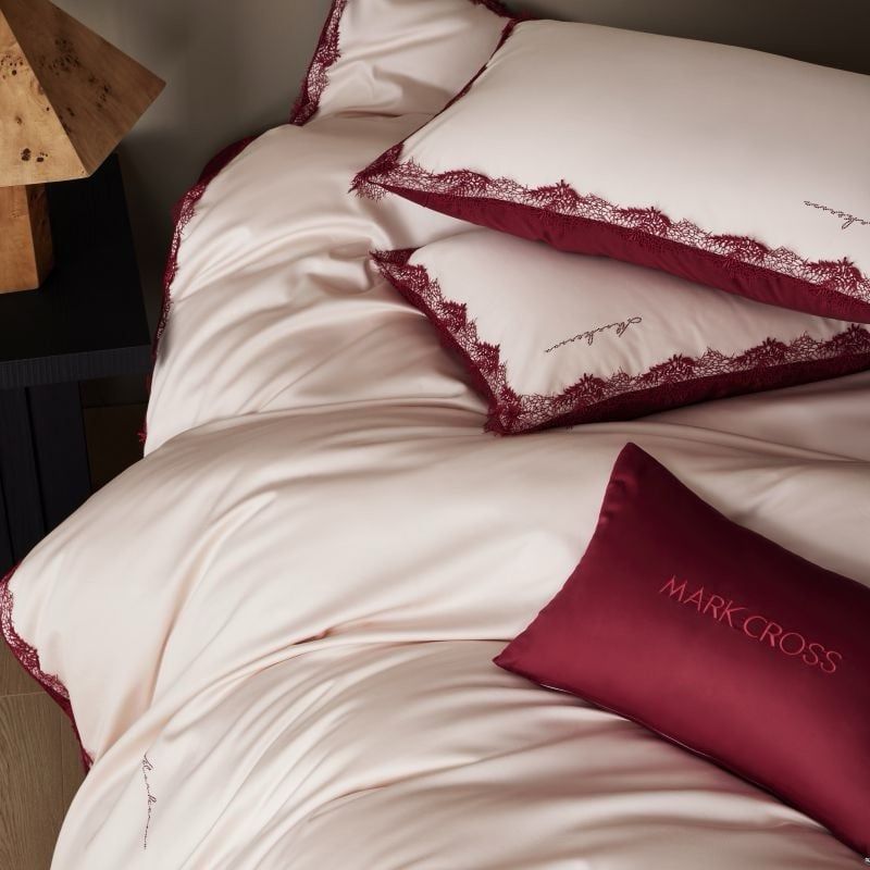 Mark Cross Silk 120S (4pcs) the Wedding Bedset “The Angel of Love”