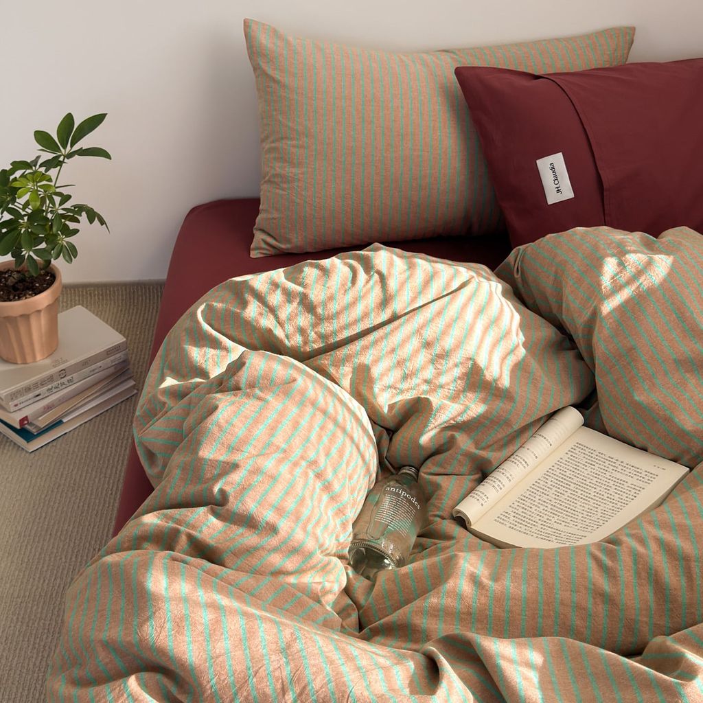 4Pcs Cotton Linen Japan | Set Cotton Đũi Nhật 4 Món Tiêu Chuẩn | ID 4PCSMUJPCLINENID39