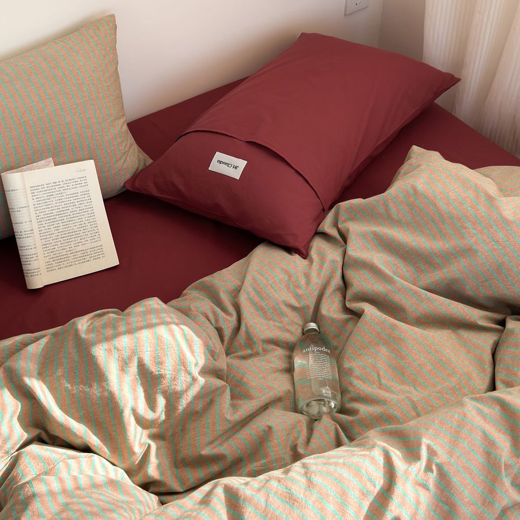 4Pcs Cotton Linen Japan | Set Cotton Đũi Nhật 4 Món Tiêu Chuẩn | ID 4PCSMUJPCLINENID39