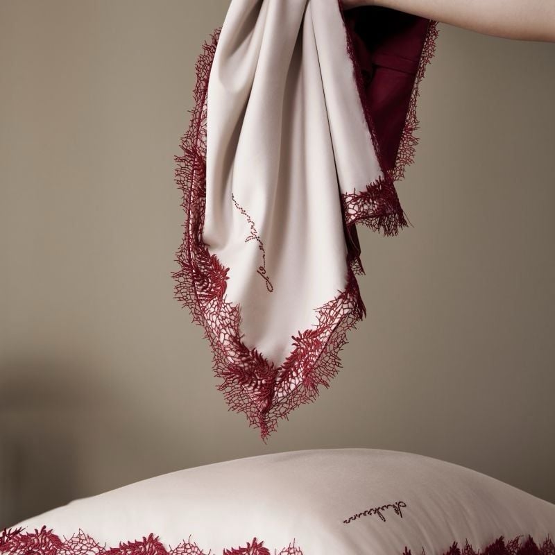 Mark Cross Silk 120S (4pcs) the Wedding Bedset “The Angel of Love”