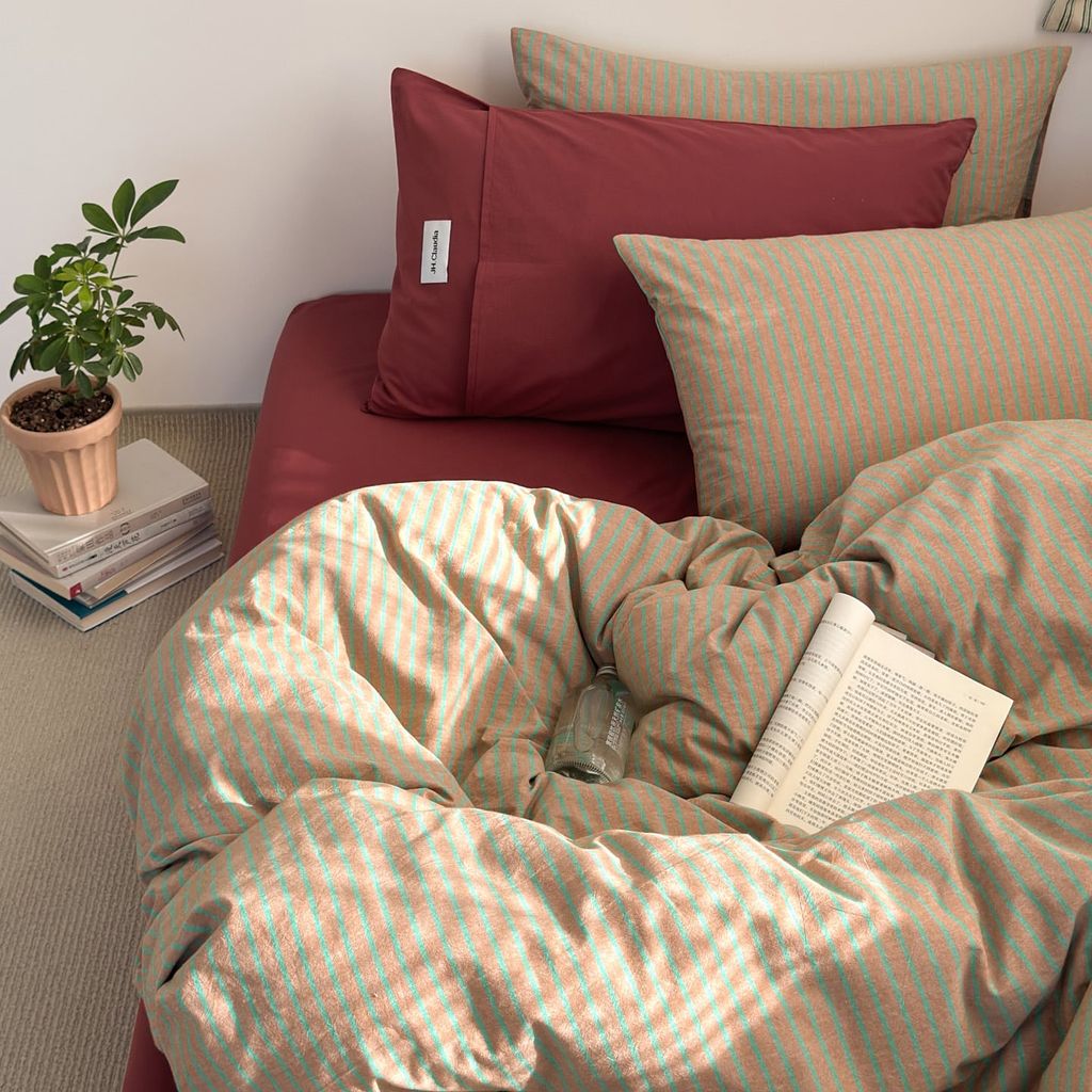 4Pcs Cotton Linen Japan | Set Cotton Đũi Nhật 4 Món Tiêu Chuẩn | ID 4PCSMUJPCLINENID39