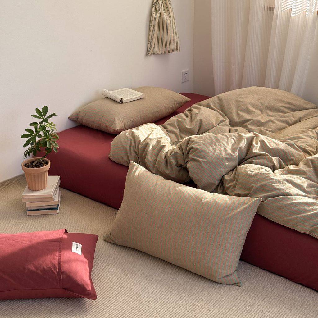 4Pcs Cotton Linen Japan | Set Cotton Đũi Nhật 4 Món Tiêu Chuẩn | ID 4PCSMUJPCLINENID39