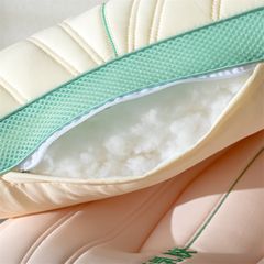 RUỘT GỐI ĐỊNH HÌNH COOLGEL LATEX THÊU HỌA CHIM CÁNH CỤT SIZE 48*74CM