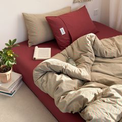 4Pcs Cotton Linen Japan | Set Cotton Đũi Nhật 4 Món Tiêu Chuẩn | ID 4PCSMUJPCLINENID39