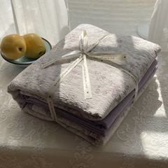 4Pcs PreCloud Linen | Set Đũi Xu Kem Style trẻ trung hiện đại | ID 4PCSPRECLOUD68