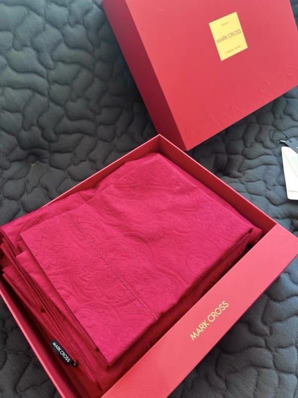 MARK CROSS – 140s Silk Wedding / Luxury Bedding Set (4PCS)