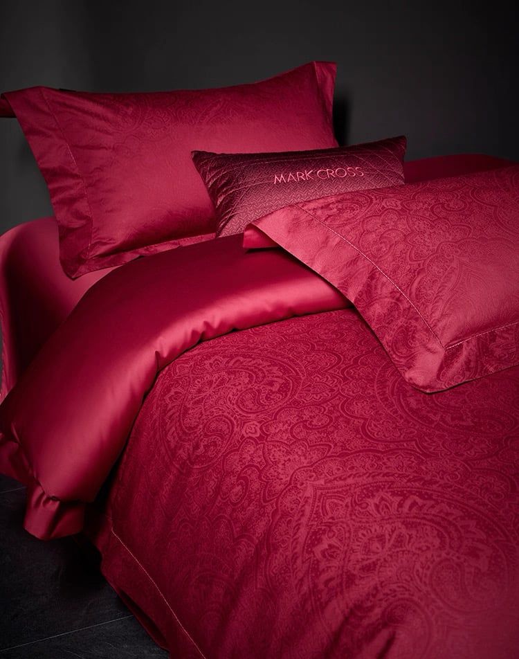 MARK CROSS – 140s Silk Wedding / Luxury Bedding Set (4PCS)