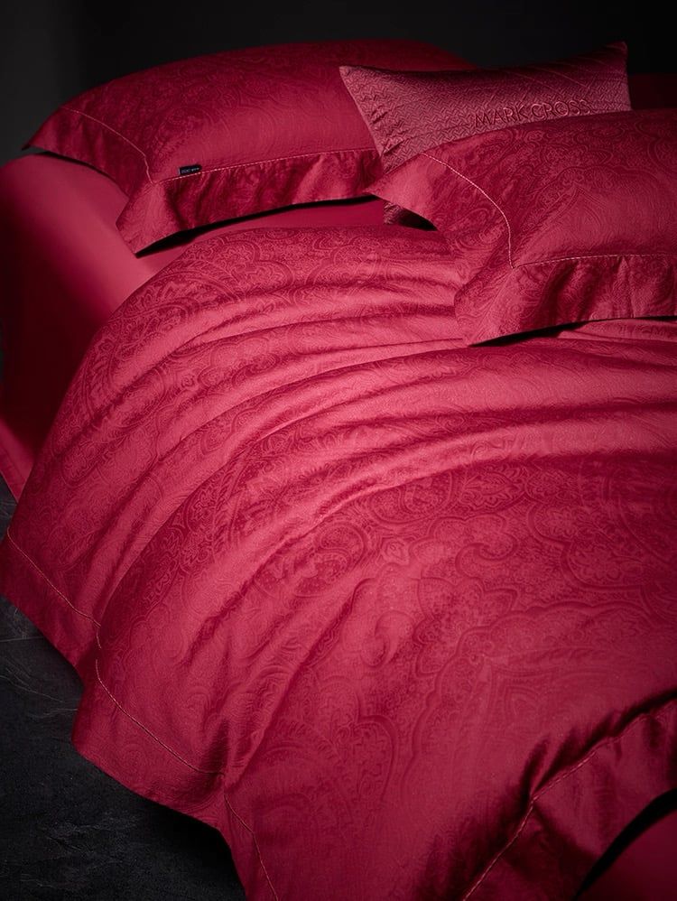 MARK CROSS – 140s Silk Wedding / Luxury Bedding Set (4PCS)