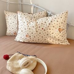4Pcs PreCloud Linen | Set Đũi Xu Kem Style trẻ trung hiện đại | ID 4PCSPRECLOUD71