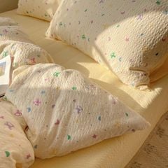 4Pcs PreCloud Linen | Set Đũi Xu Kem Style trẻ trung hiện đại | ID 4PCSPRECLOUD79