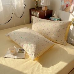 4Pcs PreCloud Linen | Set Đũi Xu Kem Style trẻ trung hiện đại | ID 4PCSPRECLOUD79