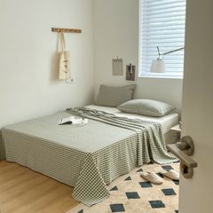 Set Ga Gối Đũi Nhật Japan Cotton Linen tấm trải freesize ( có thể lựa chọn may bọc chun theo tùy chọn ) - MS02