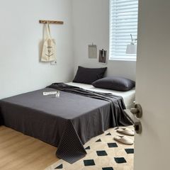 Set Ga Gối Đũi Nhật Japan Cotton Linen tấm trải freesize ( có thể lựa chọn may bọc chun theo tùy chọn ) - MS01