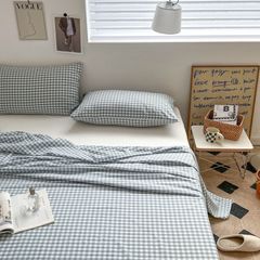 Set Ga Gối Đũi Nhật Japan Cotton Linen tấm trải freesize ( có thể lựa chọn may bọc chun theo tùy chọn ) - MS04