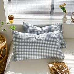 Set Ga Gối Đũi Nhật Japan Cotton Linen tấm trải freesize ( có thể lựa chọn may bọc chun theo tùy chọn ) - MS04