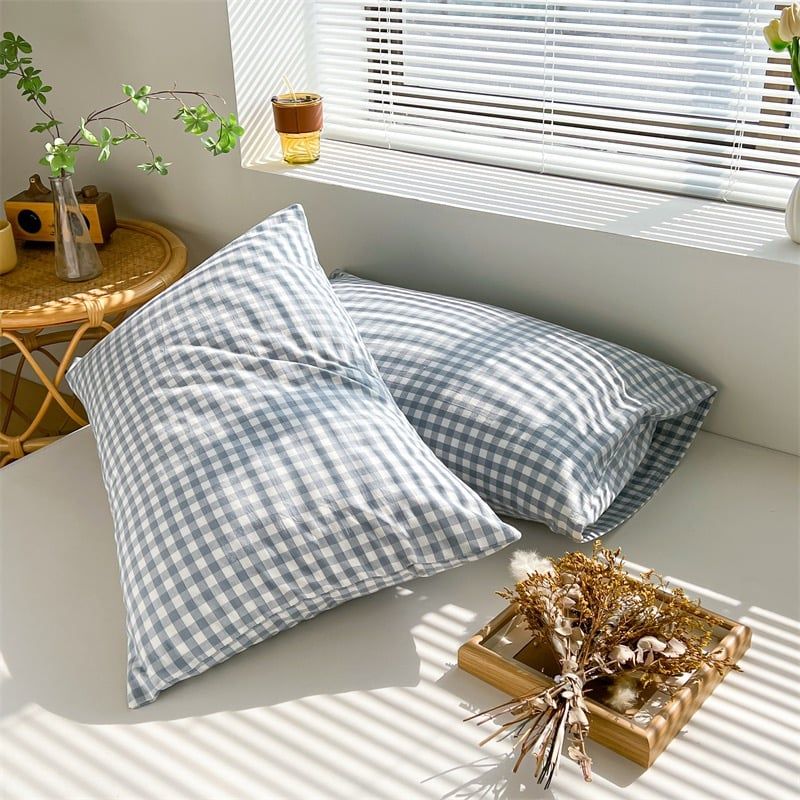 Set Ga Gối Đũi Nhật Japan Cotton Linen tấm trải freesize ( có thể lựa chọn may bọc chun theo tùy chọn ) - MS04