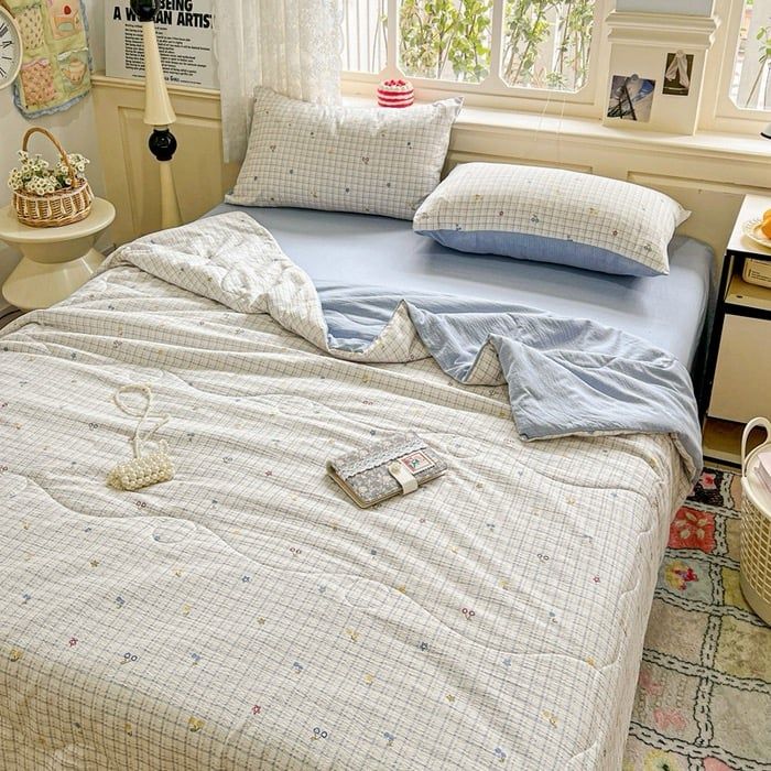 4Pcs Linen CLoud | Mark Home With Summer Blanket | ID 4PCSCLOUDSUM01