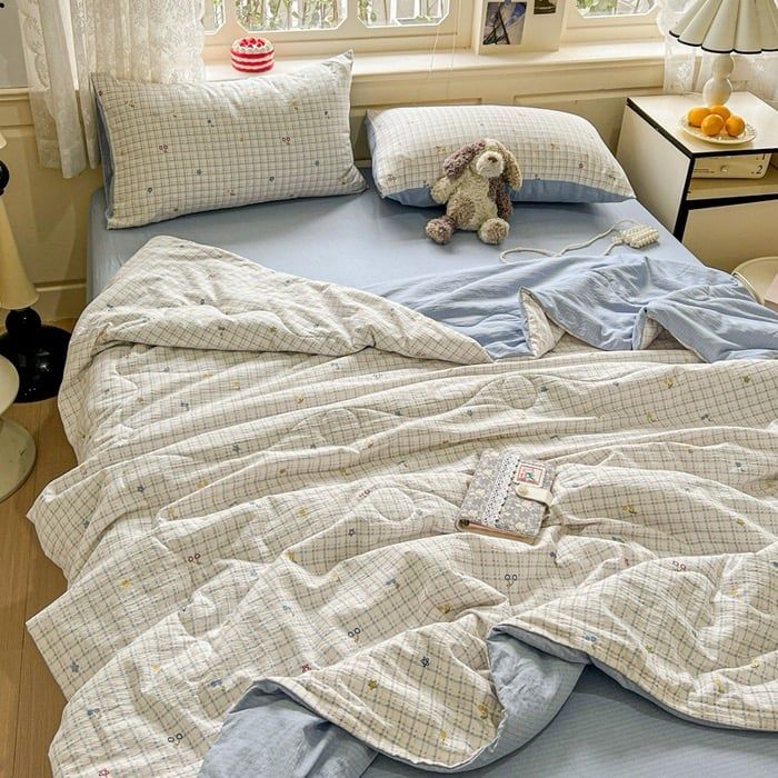 4Pcs Linen CLoud | Mark Home With Summer Blanket | ID 4PCSCLOUDSUM01