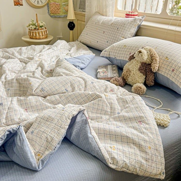 4Pcs Linen CLoud | Mark Home With Summer Blanket | ID 4PCSCLOUDSUM01