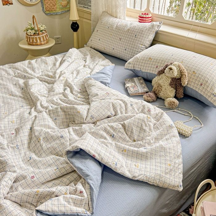 4Pcs Linen CLoud | Mark Home With Summer Blanket | ID 4PCSCLOUDSUM01