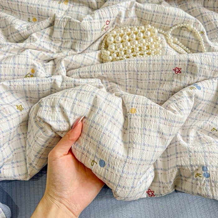 4Pcs Linen CLoud | Mark Home With Summer Blanket | ID 4PCSCLOUDSUM01