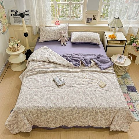 4Pcs Linen CLoud | Mark Home With Summer Blanket | ID 4PCSCLOUDSUM02