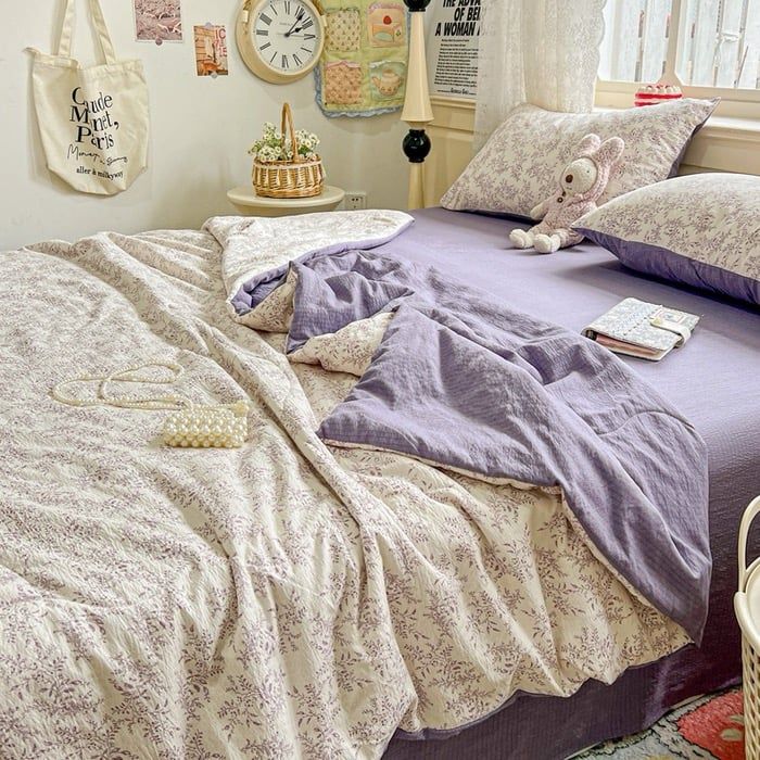 4Pcs Linen CLoud | Mark Home With Summer Blanket | ID 4PCSCLOUDSUM02