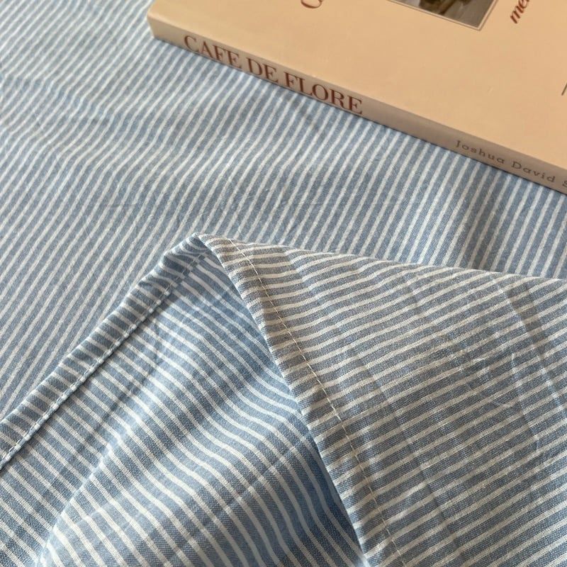 Nhân bản từ Set Ga Gối Đũi Nhật Japan Cotton Linen tấm trải freesize ( có thể lựa chọn may bọc chun theo tùy chọn ) - MS08