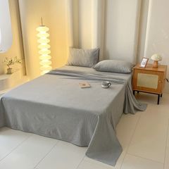 Set Ga Gối Đũi Nhật Japan Cotton Linen tấm trải freesize ( có thể lựa chọn may bọc chun theo tùy chọn ) - MS10