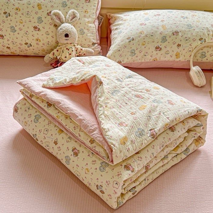 4Pcs Linen CLoud | Mark Home With Summer Blanket | ID 4PCSCLOUDSUM03