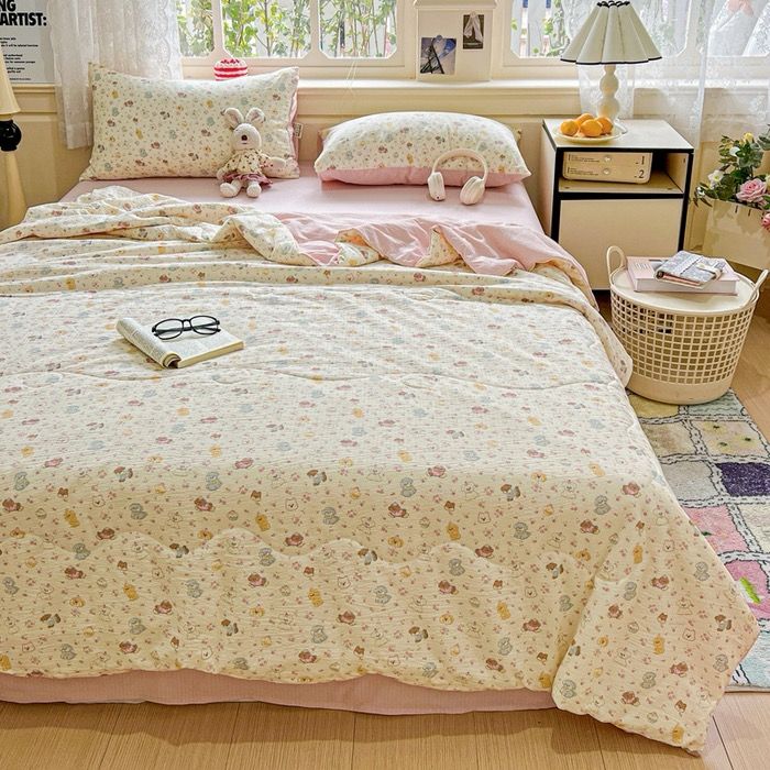 4Pcs Linen CLoud | Mark Home With Summer Blanket | ID 4PCSCLOUDSUM03