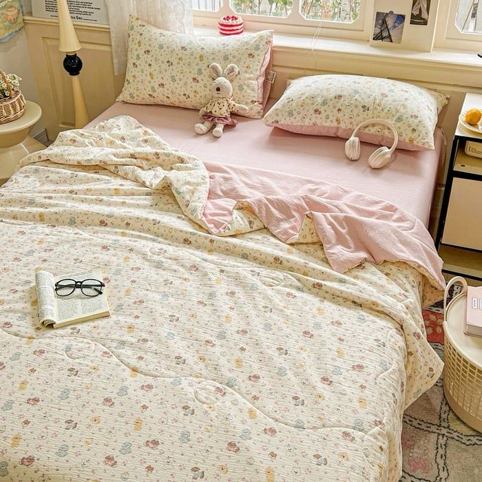 4Pcs Linen CLoud | Mark Home With Summer Blanket | ID 4PCSCLOUDSUM03