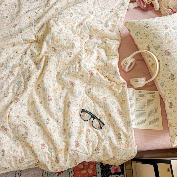 4Pcs Linen CLoud | Mark Home With Summer Blanket | ID 4PCSCLOUDSUM03