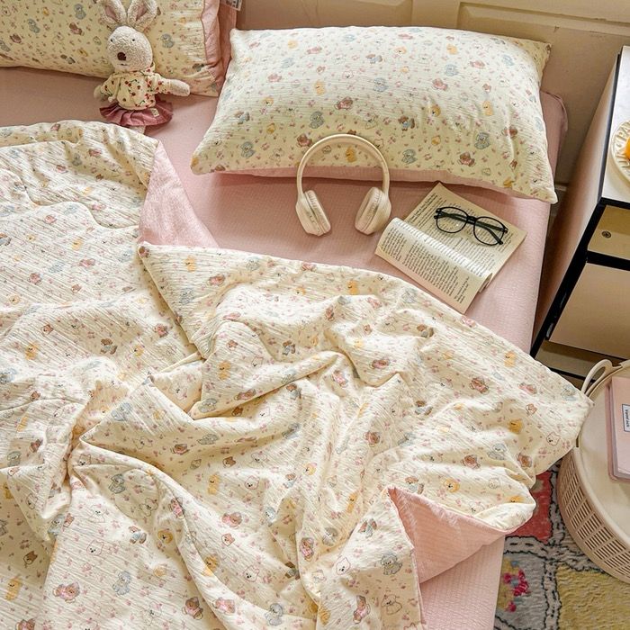 4Pcs Linen CLoud | Mark Home With Summer Blanket | ID 4PCSCLOUDSUM03