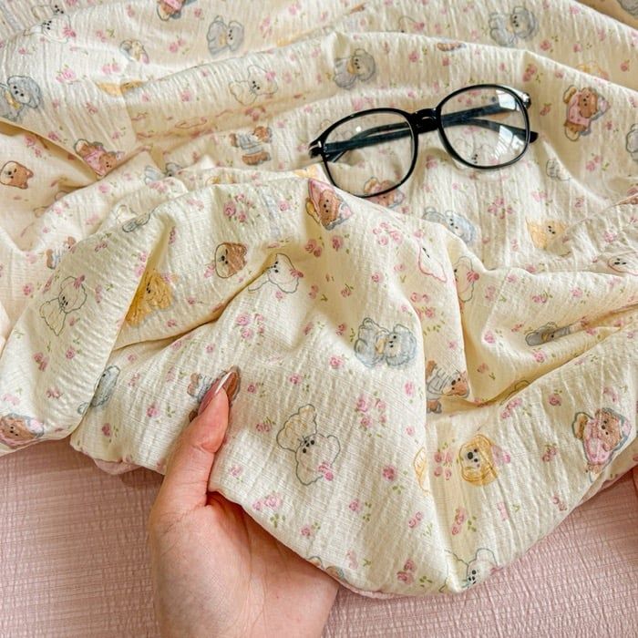 4Pcs Linen CLoud | Mark Home With Summer Blanket | ID 4PCSCLOUDSUM03