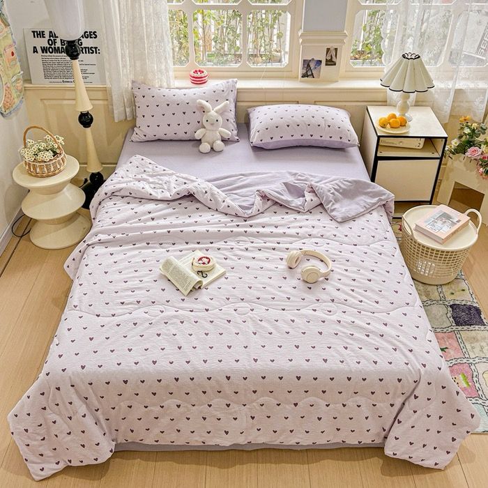 4Pcs Linen CLoud | Mark Home With Summer Blanket | ID 4PCSCLOUDSUM04