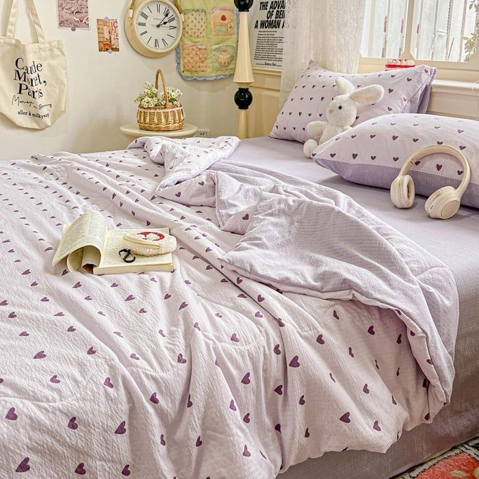 4Pcs Linen CLoud | Mark Home With Summer Blanket | ID 4PCSCLOUDSUM04