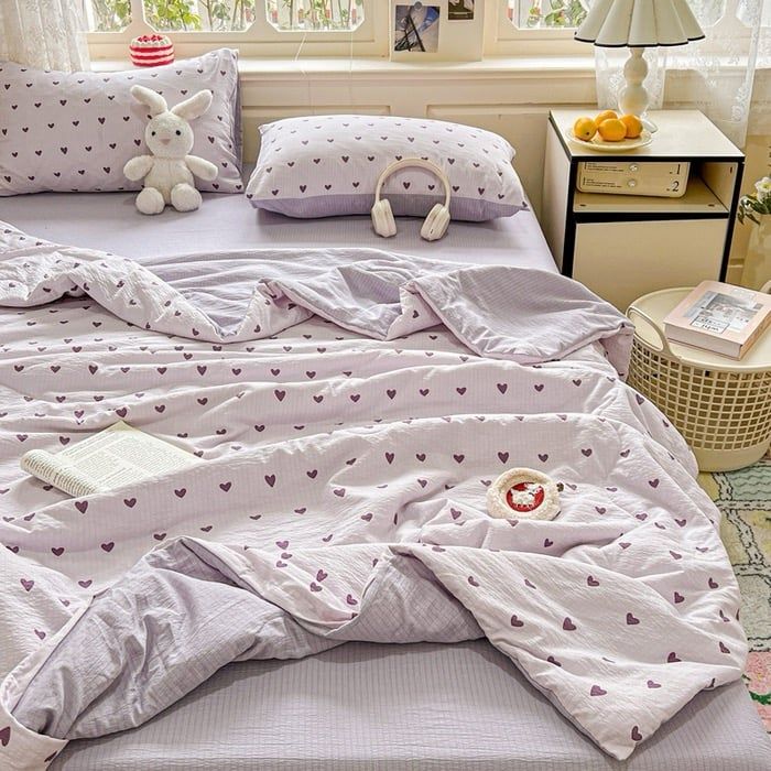 4Pcs Linen CLoud | Mark Home With Summer Blanket | ID 4PCSCLOUDSUM04