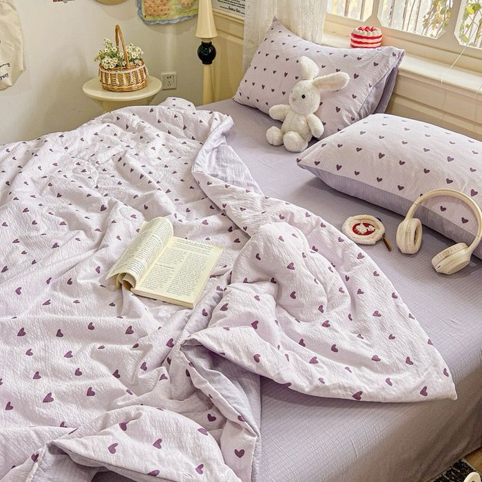 4Pcs Linen CLoud | Mark Home With Summer Blanket | ID 4PCSCLOUDSUM04