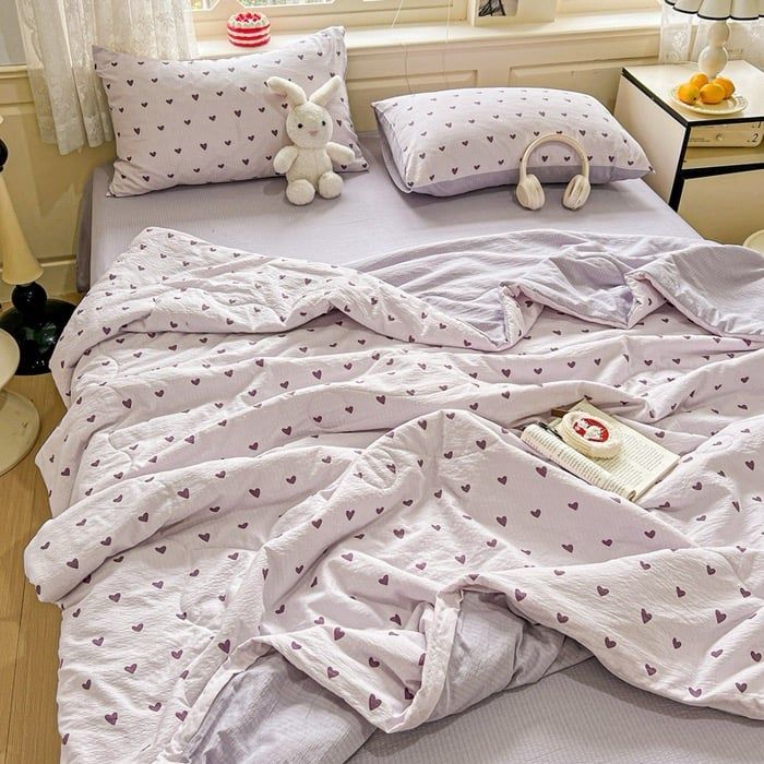 4Pcs Linen CLoud | Mark Home With Summer Blanket | ID 4PCSCLOUDSUM04