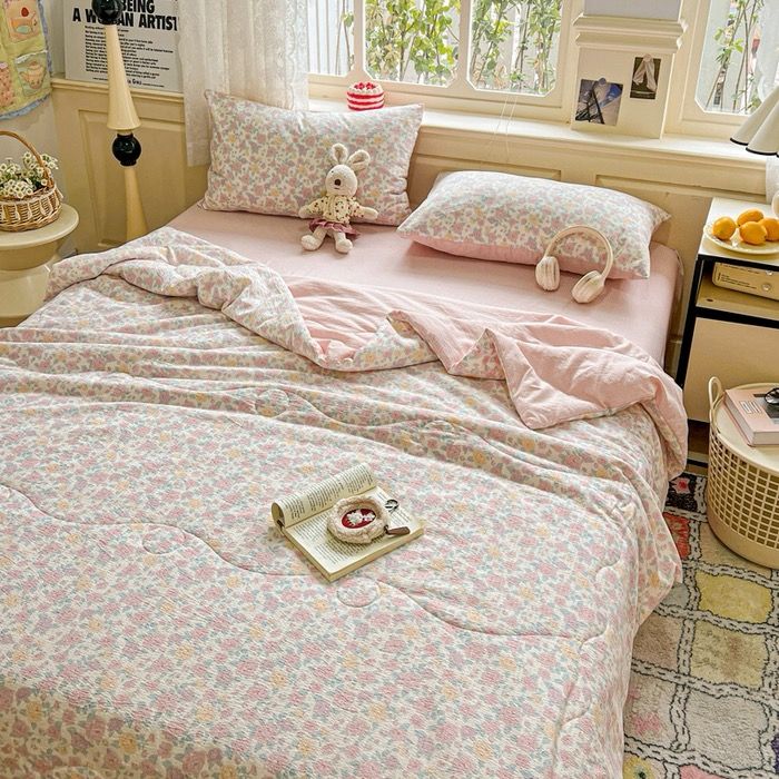 4Pcs Linen CLoud | Mark Home With Summer Blanket | ID 4PCSCLOUDSUM05