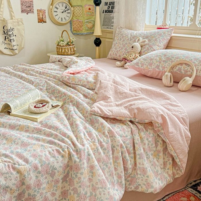 4Pcs Linen CLoud | Mark Home With Summer Blanket | ID 4PCSCLOUDSUM05