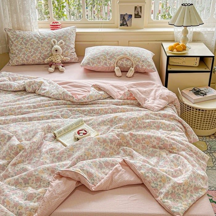 4Pcs Linen CLoud | Mark Home With Summer Blanket | ID 4PCSCLOUDSUM05