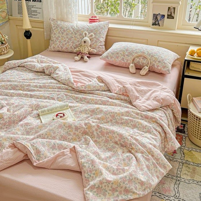 4Pcs Linen CLoud | Mark Home With Summer Blanket | ID 4PCSCLOUDSUM05