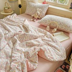 4Pcs Linen CLoud | Mark Home With Summer Blanket | ID 4PCSCLOUDSUM05